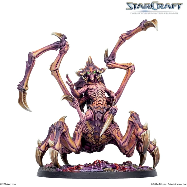 StarCraft The Miniatures Game - Queen - Zerg - Expansion Set - EN - Deskové hry - Obrázek d_2e542624f273482e811fb2c81343b7c6