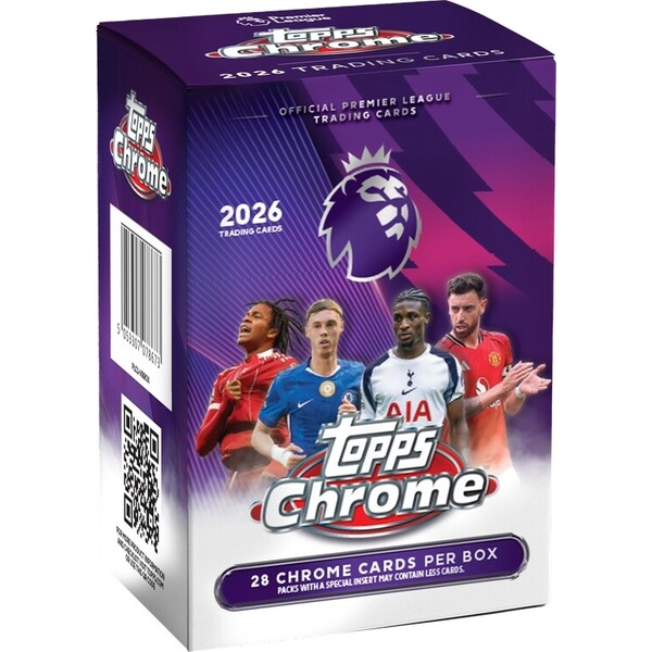 2026 Topps Chrome Premier League Blaster Box