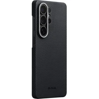 Pitaka Edge Case MagSafe kryt Samsung Galaxy S26 Ultra Black/Grey Twill - Pouzdra