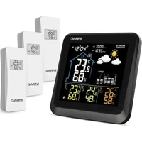 GARNI 502 meteorologická stanice černá - Meteostanice