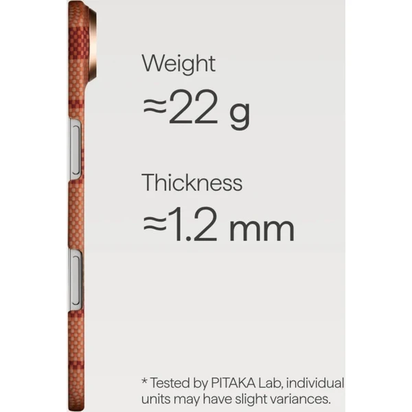 Pitaka Edge Case MagSafe kryt iPhone Air Cloud Dusk - Pouzdra - Obrázek d_2f7c91593d02473285a90a83aef358fd