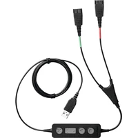 Jabra Link 265 USB-A/2x QD kabel černý - Kabely a redukce
