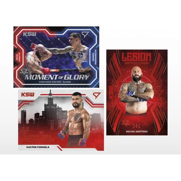 MMA karty SportZoo KSW 2026 Startovací balíček