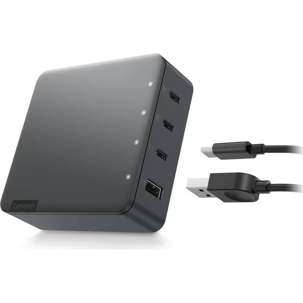Lenovo Go 130W Multi-Port Charger (EU) napájecí adaptér černý - Dokovací stanice - Obrázek d_3023c748f1074abd867d2c28f82e107b