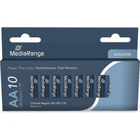 MediaRange Premium alkalické baterie Mignon AA 1,5V 10ks - Baterie