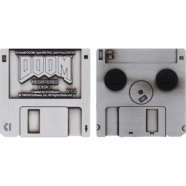 Fanattik odznak Doom - Floppy Disk Limited Edition - Odznáčky a placky - Obrázek d_30cc501f87fd4161bc506e81ab192e37