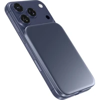 iWant by Epico UltraPack Slim 3000mAh hliníková Mag+ bezdrátová powerbanka temně modrá - Powerbanky