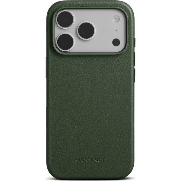 Woolnut MagSafe kožený kryt iPhone 18 Pro tmavě zelený - Pouzdra - Obrázek d_3173825ae76d4a428a3d91ed5628d1b5