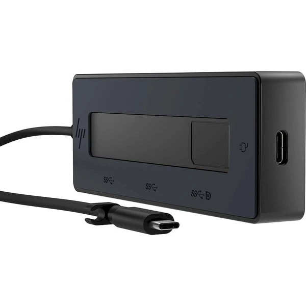 HP 4K Multiport 4v1 USB-C hub černý  - USB huby - Obrázek d_321f30c0f4c54ea799a152744ca907e2
