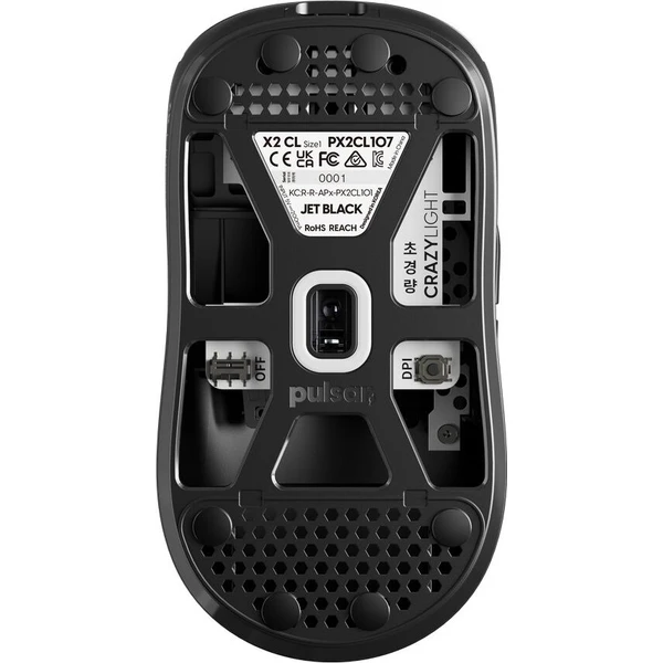Pulsar X2 CrazyLight Mini bezdrátová herní myš černá - Myši - Obrázek d_328cc57937724ba7a6f8c0a4bdb81236