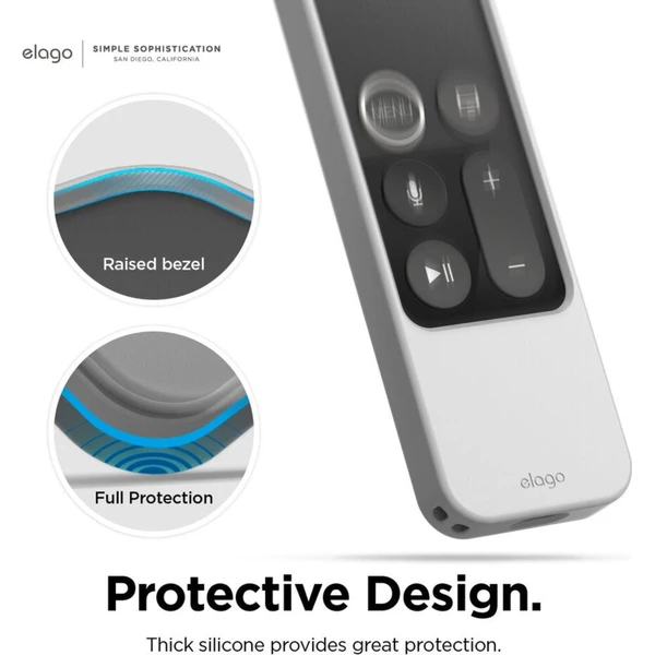 ELAGO R4 Apple TV Remote pouzdro šedé - Pouzdra - Obrázek d_32cfe7c8451c429f98c88ce27439517f