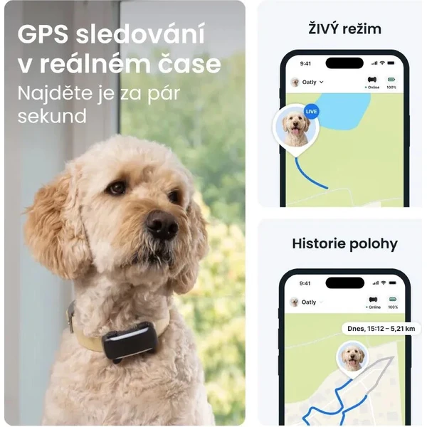 Tractive DOG 6 XL lokátor pro psy černý - GPS moduly - Obrázek d_3308e11241ef43d6b1007a9b3d6736cb