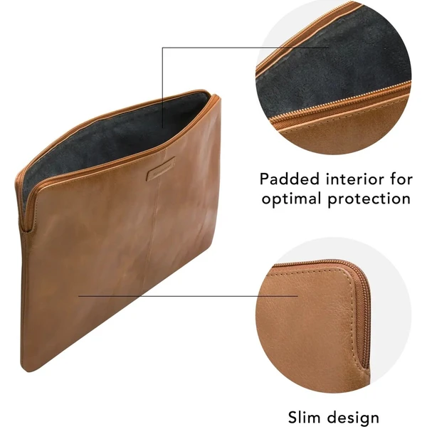 dbramante1928 Skagen Pro kožené sleeve pouzdro pro 13" MacBook hnědé - Pouzdra - Obrázek d_330fc8a8f4584bd88b62c75a5822dbcd