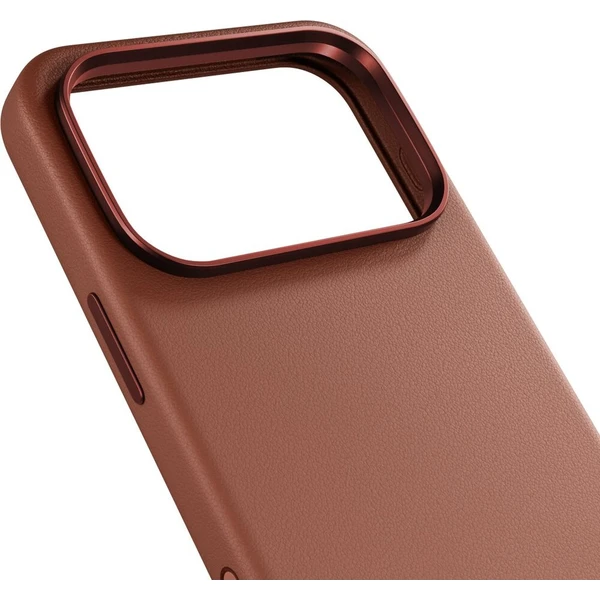 Epico Leather Pro Mag+ MagSafe/Qi2 kožený kryt iPhone 17 Pro Max/18 Pro Max hnědý - Pouzdra - Obrázek d_336e16295fc649d0bb48b818b021c77d