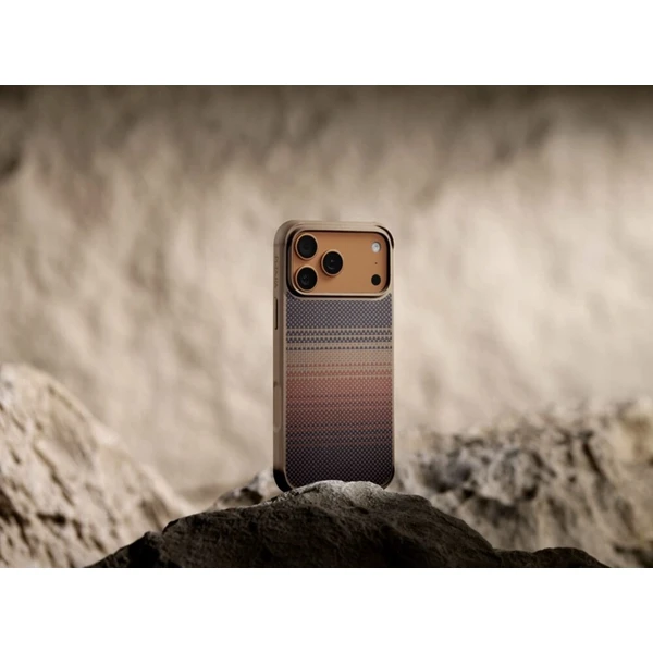 Pitaka Aramid Protective Case Cairn MagSafe kryt iPhone 16 Pro Sunset - Pouzdra - Obrázek d_3391b04c485e4d18b79e018ace50da43