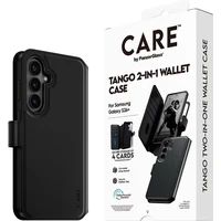 PanzerGlass® CARE Tango Qi 2v1 Wallet Qi pouzdro Samsung Galaxy S26+ černé - Pouzdra