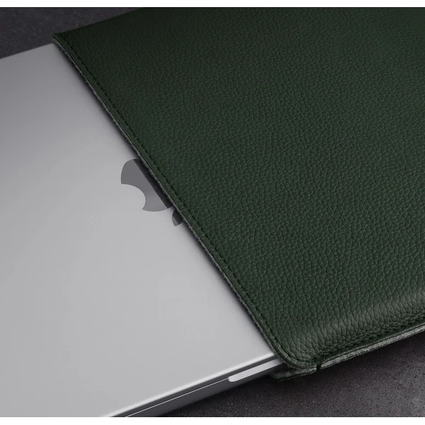 Woolnut Leather Sleeve kožené pouzdro MacBook Neo tmavě zelené - Pouzdra - Obrázek d_33dee1f35be64d7babe4b8564c3fc689
