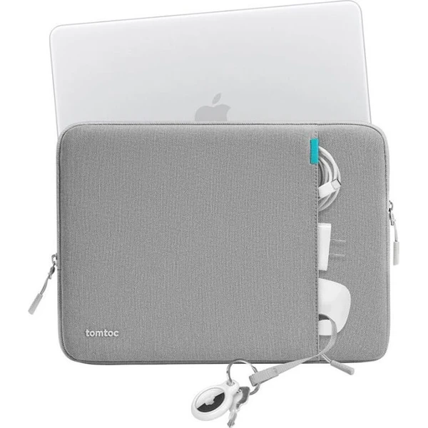 tomtoc Defender A13 sleeve pouzdro 13" MacBook Neo šedé - Pouzdra - Obrázek d_3440983a97e54c3f9a5b44aba854e761