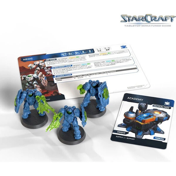 StarCraft The Miniatures Game - Medic - Terran - Expansion Set - EN - Deskové hry - Obrázek d_3455e251e3164394b50efd80557ae49d