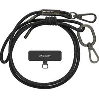 MagEasy Strap Lanyard 6mm univerzální popruh Black - Popruhy