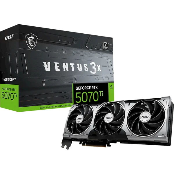MSI NVIDIA GeForce RTX 5070 Ti 16G VENTUS 3X 16GB GDDR7 - Grafické karty - Obrázek d_347be255c5d742be87621da79b5a3223
