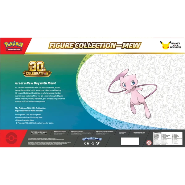Pokémon TCG: 30th Celebration Figure Collection - Mew - Pokémon karty - Obrázek d_355ce079c99649d89b2fde4f760c17d6