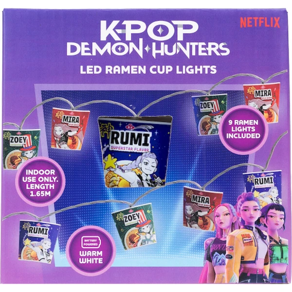 Světelný řetěz K-Pop Demon Hunters - Ramen - Dekorace - Obrázek d_35a73374d748457eac8418fb129beedd