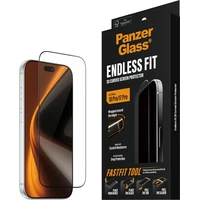 PanzerGlass 3D Endless sklo Apple iPhone 18 Pro/17 Pro s bezprašným instalačním rámečkem - Ochranné folie a skla