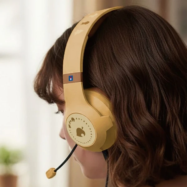 HORI Gaming Headset drátová náhlavní sluchátka Wood Brown - Sluchátka - Obrázek d_362892d3673b409b855abfc75fbe3aa2