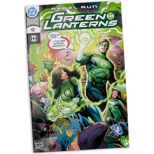 Figurka McFarlane Toys DC Direct 7 s komiksem WV11 – Green Lanterns 48 – Hal Jordan 18 cm - Figurky - Obrázek d_36ade25d30f44d9bb00837c818f0c0c7