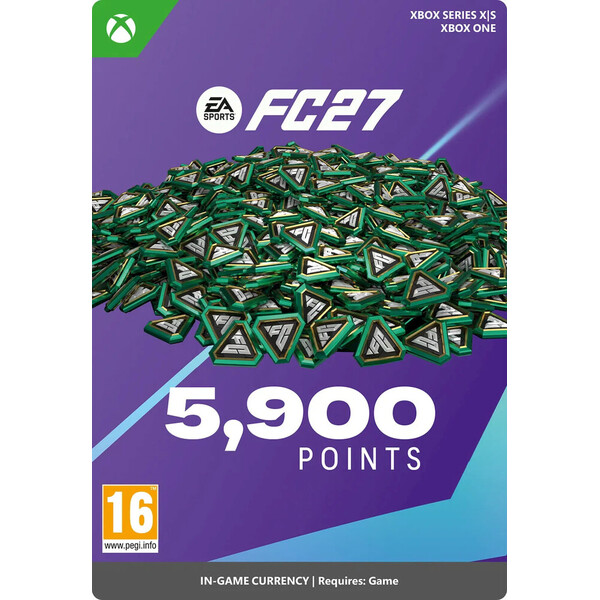 Microsoft EA Sports FC 27: 5900 FC bodov (Xbox Series/Xbox One)