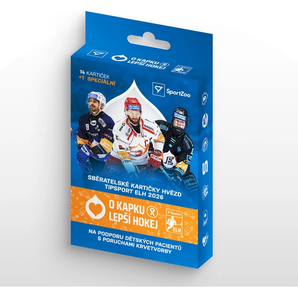 Hokejové kartičky SportZoo Sběratelské kartičky hvězd Tipsport ELH 2026 O kapku lepší hokej - Hokejové karty - Obrázek d_371887940666410694e9d0a8d30c4441