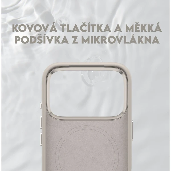 PanzerGlass CARE Flow MagSafe kryt Apple iPhone 18 Pro/17 Pro Vanilla béžový - Pouzdra - Obrázek d_37641f207a30454db2cbb0b6d5009dea
