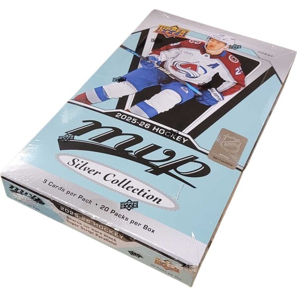 2025-26 Upper Deck MVP Silver Collection Hockey Hobby Box - CDD EXCLUSIVE