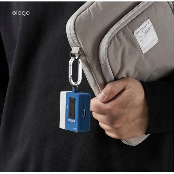 ELAGO Cassette Player pouzdro AirPods Pro 3 tmavě modré - Pouzdra - Obrázek d_37b1506e3ec64f7495300ed62751cfcc