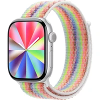 Apple Watch 49/46/45/44mm Pride Edition provlékací sportovní řemínek - Řemínky