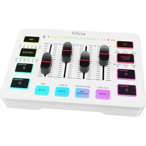 Fifine SC3 mixpult bílý