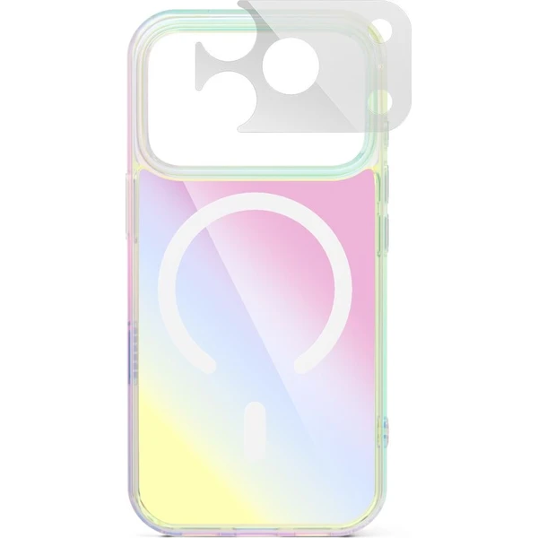 Epico Holographic Hero Mag+ MagSafe/Qi2 kryt iPhone 17 Pro/18 Pro holografický - Pouzdra - Obrázek d_384184b4efff443598edcd72ccc2ab3b