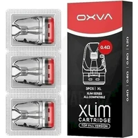 OXVA Xlim V3 CL náhradní cartridge 3ks (0,4ohm) - Cartridge pro elektronické cigarety