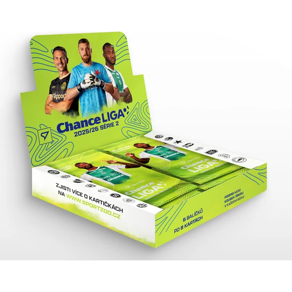 Fotbalové karty SportZoo Chance Liga 2025/26 - Blaster box - Fotbalové karty - Obrázek d_3895c90076f84d5b964e9dfb857d9a9c