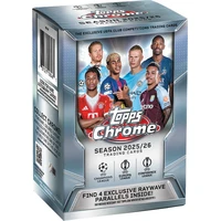 Fotbalové karty Topps Chrome UEFA Club Competitions 2025-26 Value Box - Fotbalové karty