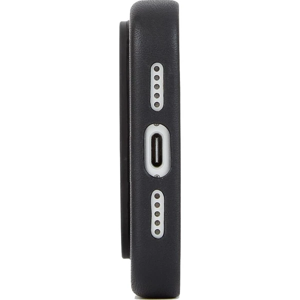 Troubadour Full Leather MagSafe kožený kryt iPhone 17 Pro/iPhone 18 Pro Black - Pouzdra - Obrázek d_392f830fd2aa4a42a0773c12c7d0fd75