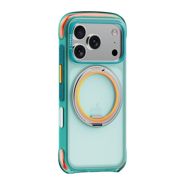 Torras Ostand O3 Air Core MagSafe kryt iPhone 18 Pro modrý