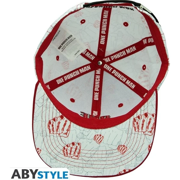 Kšiltovka Abysse Corp One Punch Man - Beige & Red (snapback) - Kšiltovky a čepice - Obrázek d_39f7464c5571431793fb189c11941af9
