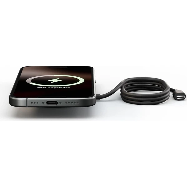 ZENS Pro 1 MagSafe/Qi2 magnetická nabíječka (15W) s USB-C černá - Nabíječky - Obrázek d_3a0185b06bf34564a10cd5da9ce23b75