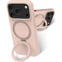 dbramante1928 Roskilde KickStand ICON MagSafe kryt iPhone 18 Pro Max/17 Pro Max pink sand - Pouzdra