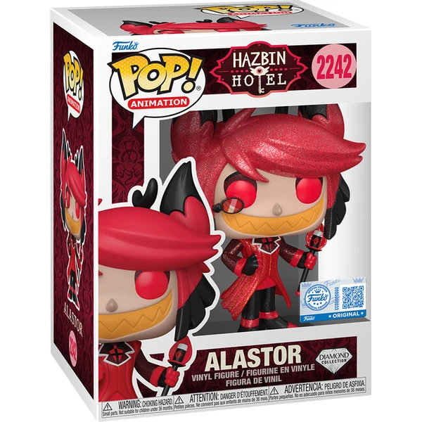 Funko POP! #2242 Animation: Hazbin Hotel - Alastor (Diamond) - Funko POP! - Obrázek d_3aed582c8dd74075b87022be7687ae38