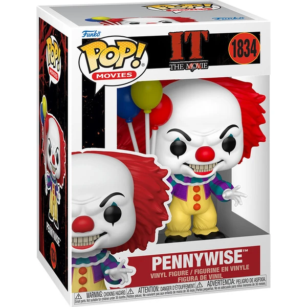 Funko POP! #1834 Movies: Horror: IT - Pennywise (1990) - Funko POP! - Obrázek d_3afc7f01e45c48df9fcc094f7cb56152