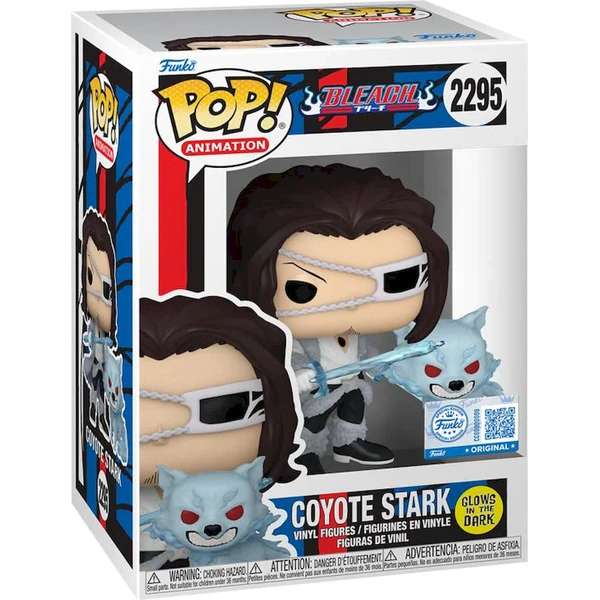 Funko POP!&Buddy #2295 Animation: Bleach - Coyote Stark (GITD) (Exclusive) - Funko POP! - Obrázek d_3b07c870c1f24997b9f4c763df8ca5c0