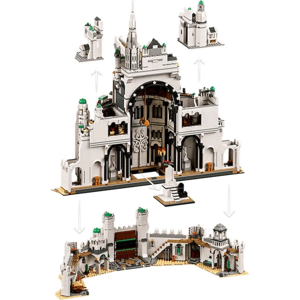 LEGO Icons 11377 Pán prstenů: Minas Tirith - LEGO - Obrázek d_3b2cef2d3393457b87fd54ff05ba6333
